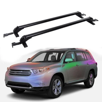 For Toyota Highlander 2008 2009 2010-2013 Aluminum Car Top Roof Rack Cross Bars - Imagem 1 de 4