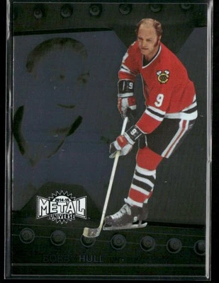 2014-15 Fleer Showcase Bobby Hull Metal Universe #20 Chicago Blackhawks - Image 1 of 2