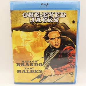 One-Eyed Jacks Blu-ray 1961 Marlon Brando Western Classic - Imagen 1 de 3