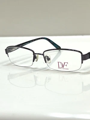 NUEVO Marcos de gafas Diane von Furstenberg DVF 8032 505 púrpura brillante 52-17-135 Foto 1 de 4
