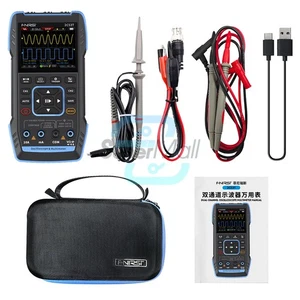 FNIRSI 2C53T Handheld Digital Mini Oscilloscope Multimeter Signal Generator US - Picture 1 of 21