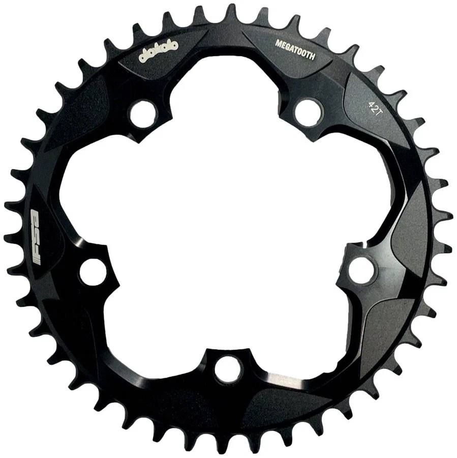 FSA Road Megatooth Chainring 40t 110mm BCD 5-Bolt 1x11-Speed Aluminum Black - Image 1 of 1