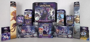 Disney Lorcana Ursulas Rückkehr Auswahl Booster Display Starter Deck Schatzkiste - Bild 1 von 13