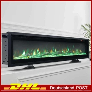 Mit Fernbedienung Elektrokamin Heizung Farbwechsel Elektrischer Kamin Wandkamin - Bild 1 von 9