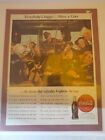COCA-COLA Military Ad playing Violin  - 1945 Orig. Print Ad - Boarded & Sealed