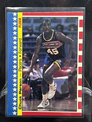 1987-88 Fleer Chuck Person “The Rifleman” Sticker #10 - Image 1 of 2