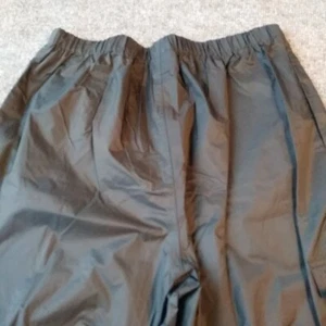 Columbia Pants Mens XL Black Parachute Pants Pockets Hook & Loop Ankle - Picture 1 of 17