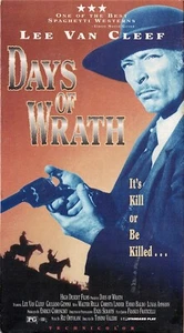 VHS Spaghetti Western DAYS OF WRATH w/Lee Van Cleef & Giuliano Gemma - Bild 1 von 2