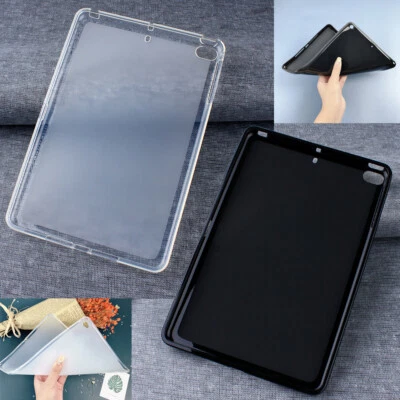 Shockproof Clear Back Case For iPad 9.7" 5th 6th Generation Mini 7 Air 11 2024 - Image 1 of 4