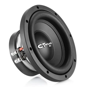 CT Sounds Bio 8” 600-Watt Dual 2-Ohm Car Subwoofer - Picture 1 of 6