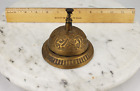 Vintage Brass Shopkeepers Store Bell Doorbell Ding Ring Store Waiter Front Desk
