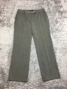 Rafaella Straight Leg Dress Pants Womens Size 12P Petite Brown Beige Black - Picture 1 of 11