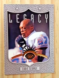 1997 LEAF EDDIE GEORGE LEGACY CARD#186 NR-MINT OHIO STATE TENNESSEE TITANS - Picture 1 of 2