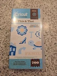 Cricut Cartridge Creative Memories " This And That " 2001259 Complete - Picture 1 of 3