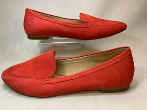 Talbots rot/lachs weiche Wildleder Halbschuhe/Flats 8,5 - Bild 1 von 9