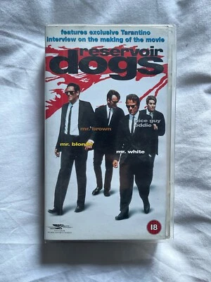 Reservoir Dogs - (VHS, 1995) ft Tarantino Interview Cult Classic Film - Image 1 of 3