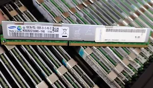 SAMSUNG 16GB DDR3 1333 VLP Server RAM 2Rx4 PC3L-10600R M392B2G70AM0-YH9 240pin - Picture 1 of 1