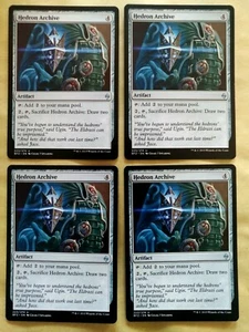 4x Hedron Archive - MTG Battle for Zendikar BFZ Uncommon Excellent (EX) - Imagen 1 de 1