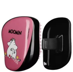 Pink Moomin Tangle Teezer Detangling hair brush all hair types NEW - Picture 1 of 8