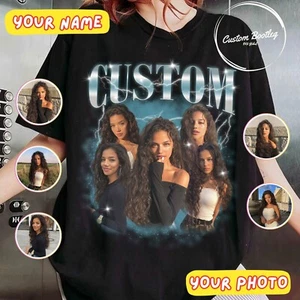 Custom Girlfriends Bootleg Shirt, Custom 90s Graphic T-Shirt, Insert Your Design - Picture 1 of 8