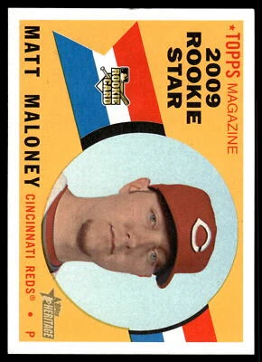 2009 Topps Heritage #638 Matt Maloney RC Card - Image 1 of 2