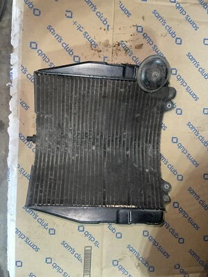 Radiador de motor Suzuki GSXR750W 1993-1996 con ventilador enfriador de motor radiador de refrigeración Foto 1 de 2