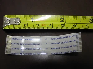 EUNSUNG E129545 AWM 2896 80C VW-1 14pin Connector 14 Flat Ribbon Cable - Picture 1 of 4