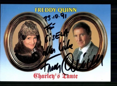 Freddy Quinn Autogrammkarte Original  Signiert # BC 226307 - Bild 1 von 2