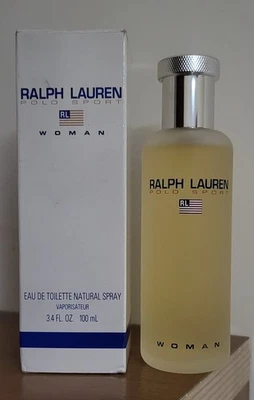 Profumo RALPH LAUREN Polo Sport Woman 100 ml SPRAY EDT VINTAGE Nuovo di negozio - Image 1 of 3