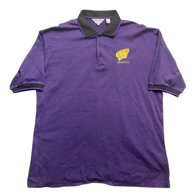 Camisa polo vintage de fútbol americano Washington sin logotipo de Tonix puntada única para hombre 3XL Foto 1 de 4