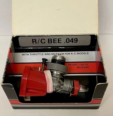 COX R/C BEE .049 No. 360 Model Airplane Engine NIB-Never Ran! - Image 1 of 4