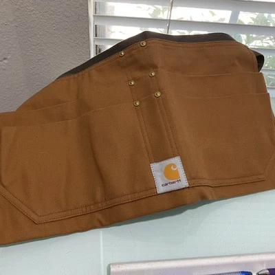 Carhartt Firm Duck Waist Apron Adjustable Tool Belt Quick Release Handy Durable - Image 1 of 4