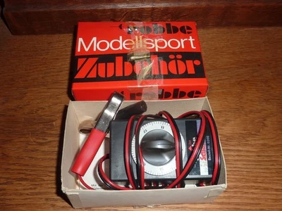 ROBBE SCHALTUHR 8266 IN OVP + BESCHREIBUNG%VINTAGE MODELLBAU - Bild 1 von 3