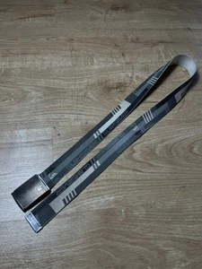 🚨Quiksilver Webbed Belt Reversible Grey Mens OS Vintage Surf Y2k  Quicksilver - Picture 1 of 6