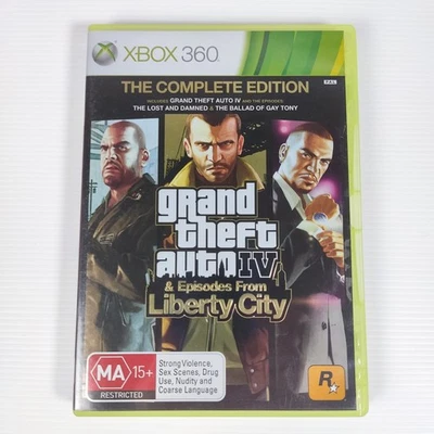 Grand Theft Auto IV & Episodes From Liberty City - Xbox 360 The Complete Edition - Image 1 of 4