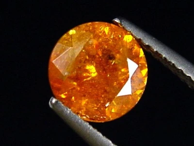 Sphalerit Zinkblende / Sphalerite 2,18 Ct. Rund Spanien (5423t) - Bild 1 von 2