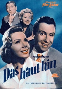 Das haut hin - Peter Alexander - Illustr. Film-Bühne - IFB 3785 ungelocht (67/6) - Picture 1 of 1