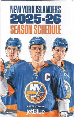 Calendario de hockey de la NHL 2025-26 - NEW YORK ISLANDERS - HORVAT/ LEE/BARZAL Foto 1 de 2