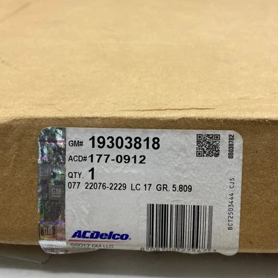 ACDELCO 177-0912 DISC BRAKE ROTOR REAR GM 19303818 ACD - Image 1 of 4