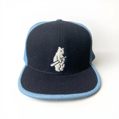 Chicago Cubs Cooperstown American Needle Blue Embroidered Hat Size 7 3/4 Fitted - Image 1 of 4