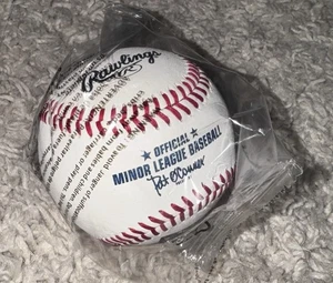 Minor League Official Baseball-In Wrapper-Rawlings  - Picture 1 of 2