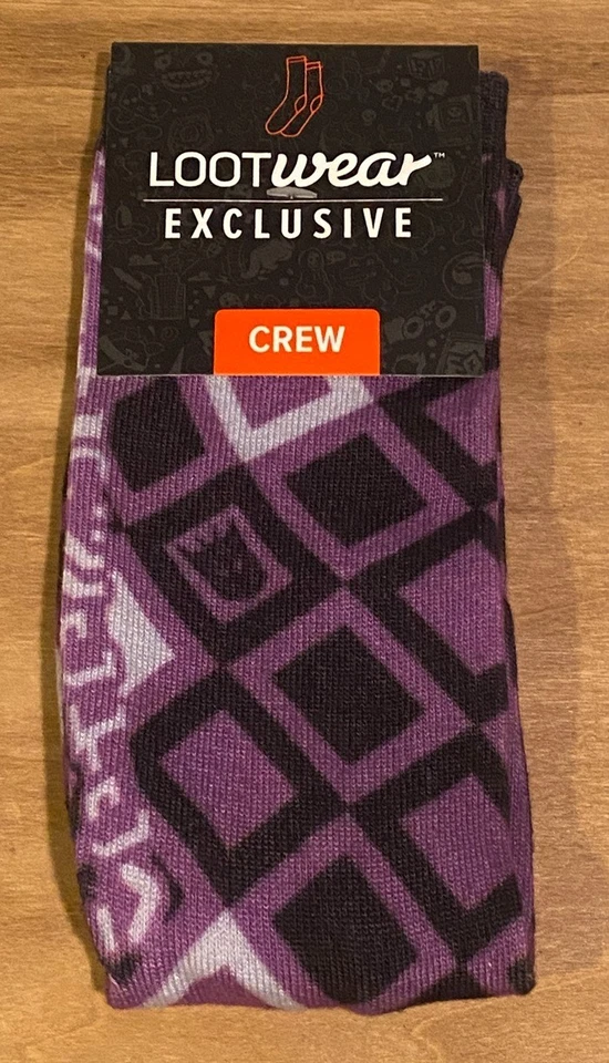 Loot Crate Loot Wear Exclusive Transformers Crew Socks Shoe Size 6-12 - Image 1 of 4