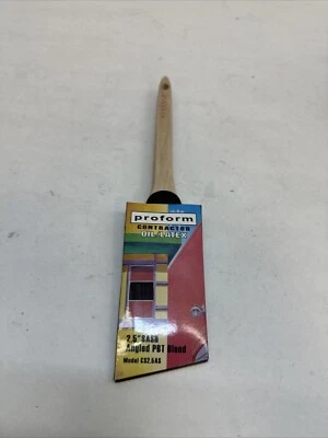 Escova Cs2.5as 2.5" corte angular Pbt com alça de faixa, parte CS2.5AS, Proform Tech - Imagem 1 de 2