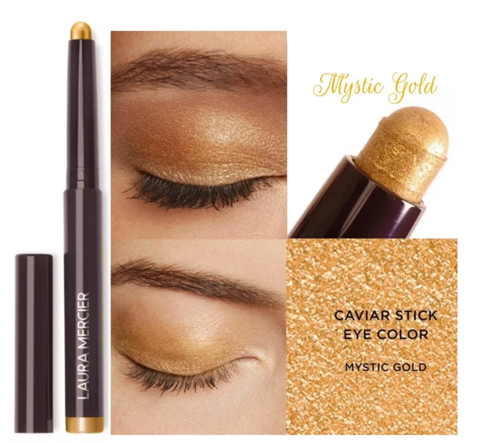 Laura Mercier Caviar Eyeshadow Stick  0.05 oz - Mystic Gold FULL SIZE - Image 1 of 4