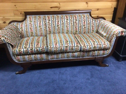 Antique Duncan Phyfe Sofa Cover