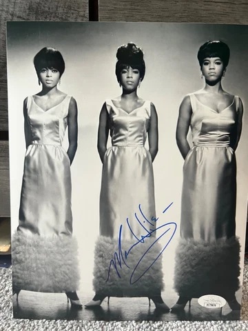 MARY WILSON The SUPREMES signed 8x10 / Proof Diana Ross A Cover