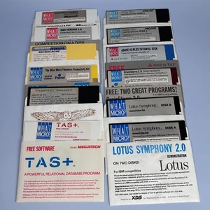 SOFTWARE INFORMÁTICO DE DISQUETE DE COLECCIÓN DE LA DÉCADA DE 1980 IMB / PC PROSPECT MANAGER ETC - Imagen 1 de 13