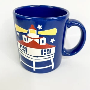 Waechtersbach Thomas Pt Light Station Maryland Lighthouse Blue Mug 1996 Germany - Picture 1 of 3