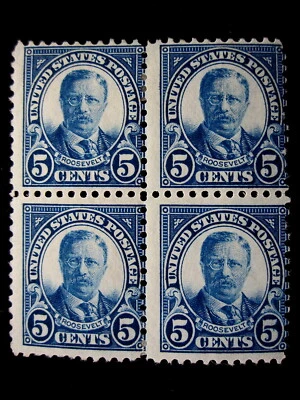 US - SCOTT# 557 - BLOCK 4 - MH - CAT VAL $74.00 - Image 1 of 2