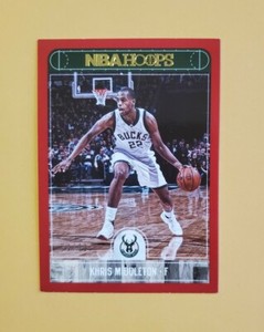2017-18 Panini NBA Hoops Green /99 Khris Middleton #14